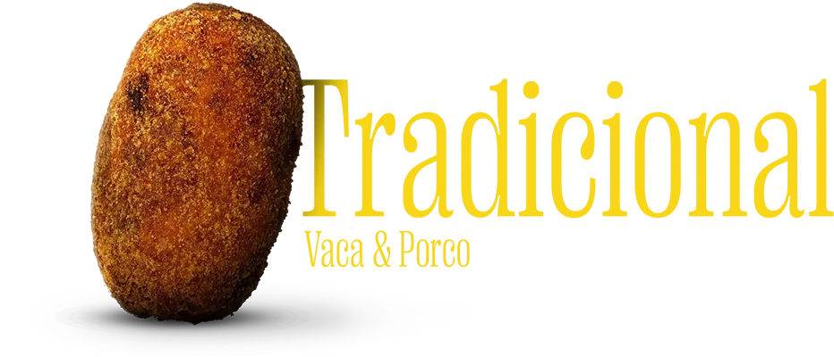 Croquete Tradicional - Vaca e Porco